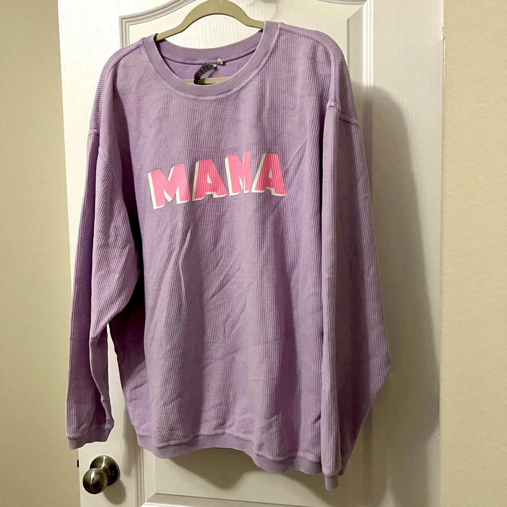 Mama pullover lilac